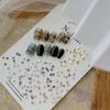 100Pcs Mini Star Nail Diamond Mixed Size Alloy Girl Nail Charm Nail Art Decoration Diy Accessorie Stereoscopic