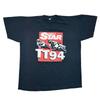 Vintage TT94 T-shirt Single Stitch Daily Star Racing Biker Black Mens