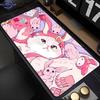 Gaming Mouse Pad New Mousepad Cute Amine Cat Gamer Desk Mat Keyboard Pad Carpet Computer Table Surface For Accessories Mausepad