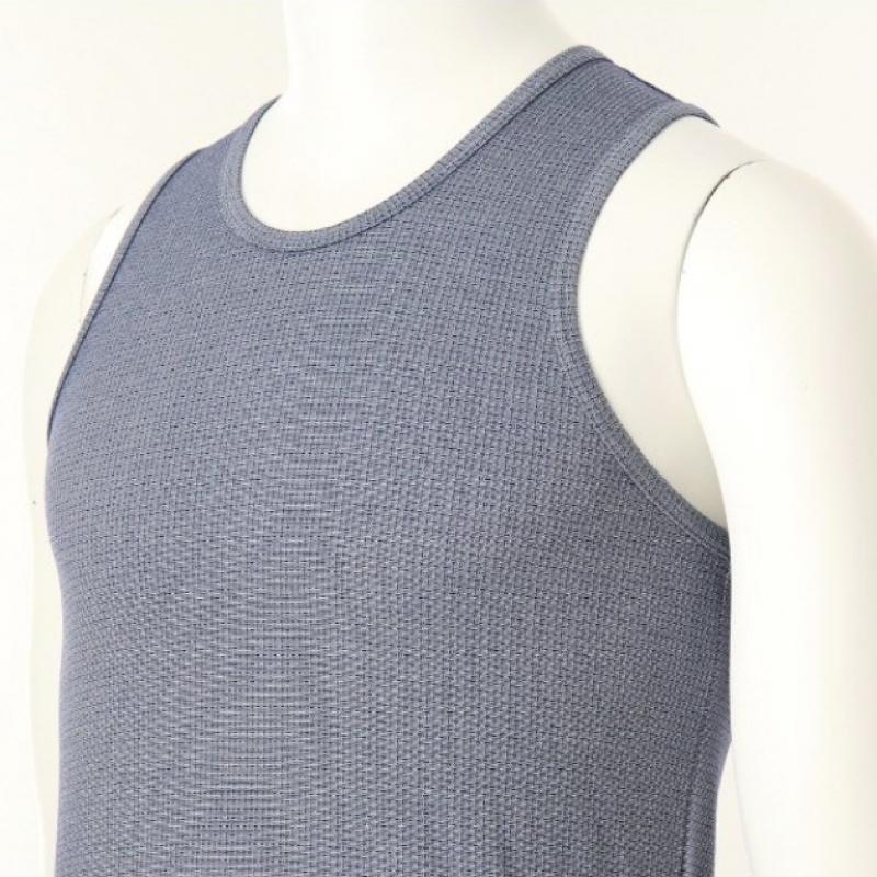 Venus Men S Modal polyeSter Check Jaquard veSt Running Set Vmv4195