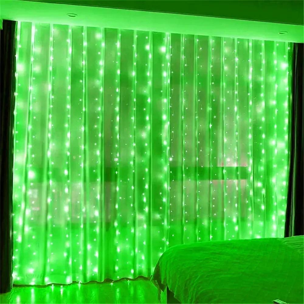 Xiaomi 100-600LED Birthday Decoration LED 8 Mode Christmas Light USB Curtain String Light Wedding Fairy Light Navidad New Year 2026