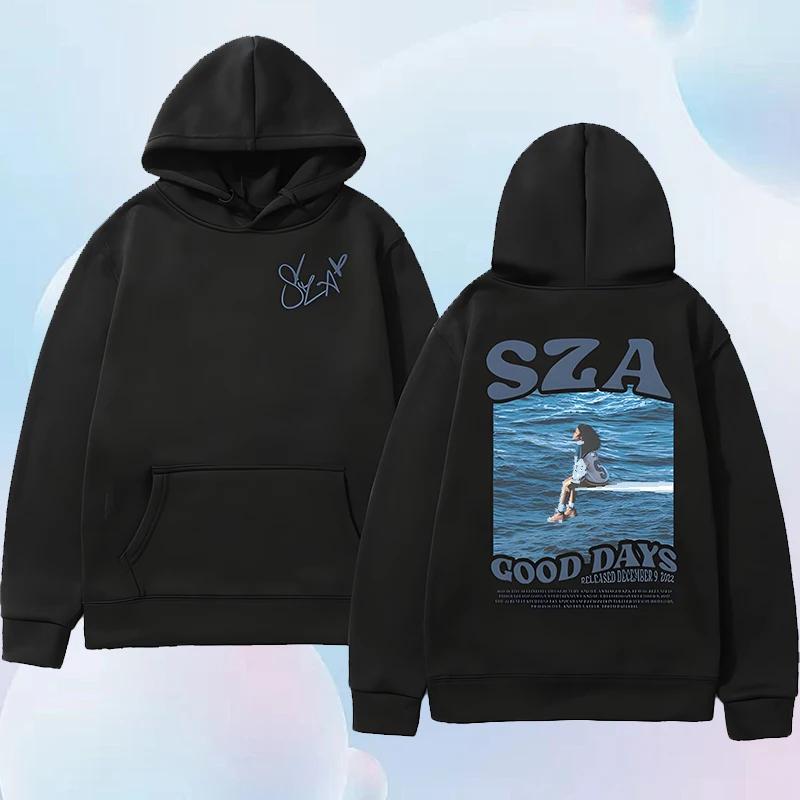 Spring Autumn Men Hoodies Singer Sza Music Album Sos Print Hoody Women Sweatshirt Hip Hop Unisex Streetwear Y2K Clothing Hombre