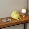 Office Desk Accessories 3D Printed Fat Cat Figurine, Cute Lazy Statue, Room Decor Aesthetic Minimalist Tabletop Ornament for And Shelf Decorations