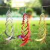Riflettore a Spirale Repellente per Uccelli Altamente Riflettente Girandola Eolica Interno Esterno Giardino Cortile Fattoria Appeso Dispositivo Deterrente per Uccelli Decorazione