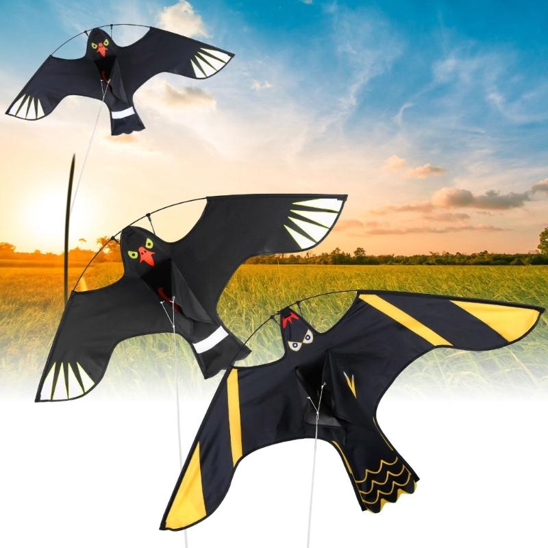 Bird Repeller Flying Hawks Kite For Sustainable Bird Scaring Solution In Outdoor Agricultural Applications