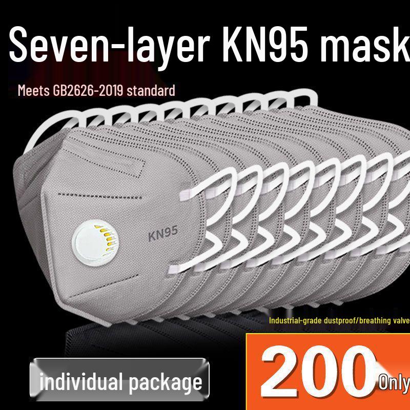 Formaldehydresistent KN95 Svetsmask med Andningsventil - Industriellt Dammskydd