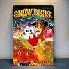 Snow Bros Nick&Tom Retro Tengen Joc Video Semn Metalic Poster - Dimensiune:20*30cm bun