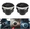 2pcs 75mm Round A/C Air Conditioning Outlet Vent For Car Truck Boat Yacht RV Bus