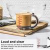 Yousheng 4-in-1 Adjustable Measuring Mess-free Glass Cup Measuring Cup with Scraper Edges Multi-Functional Kitchen Essential for Baking Cooking