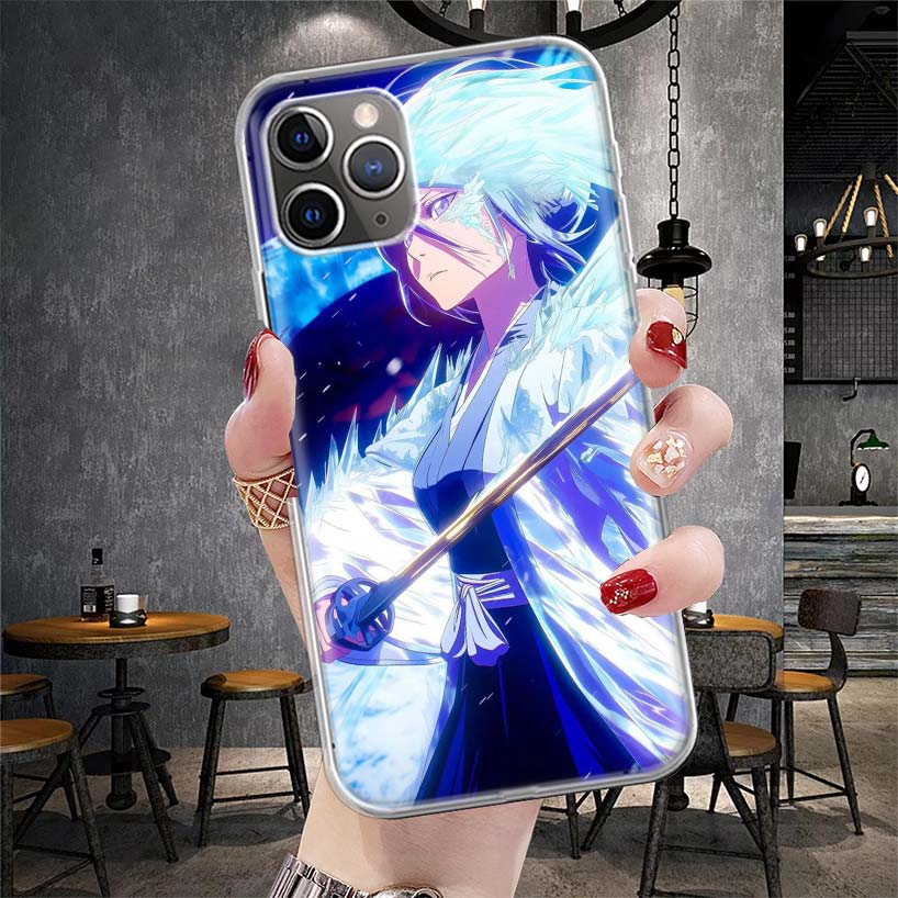 Bleach Kuchiki Rukia Soft Phone Case For IPhone 11 17 Air 16E 16 Pro Max 15 + 14 Plus 13 Mini 12 Apple 7 SE 8 Fundas Coque 11 17
