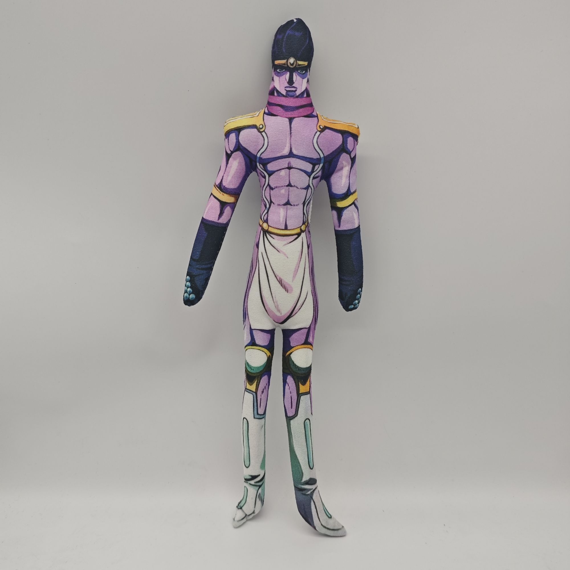 28cm Star Platinum Jojo's Bizarre Adventure Zeester Lichaam Pluche Knuffel Dier Opblaasbaar Pluche Katoenen Pop Decoratie Voor Fans 28CM