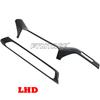LHD RHD For MG3 Hybrid 2024 2025 ABS Carbon fiber Car Inner armrest Door Handle door Bowl cap strip Covers Interior Accessories