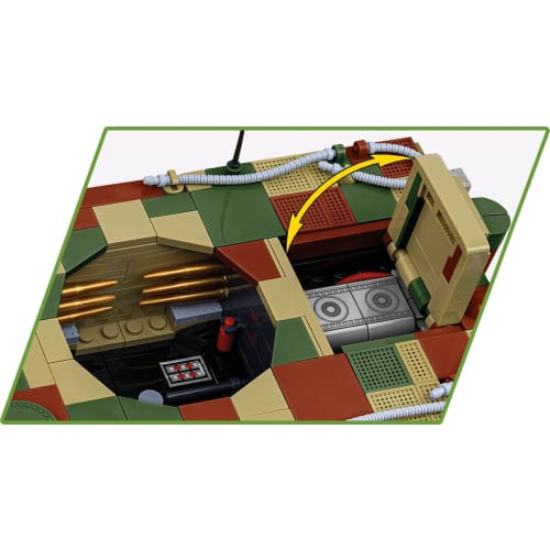 COBI Historical Collection WWII Panzerkampfwagen VI Tiger I Ausf E Executive Edition