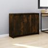 VidaXL Buffet Smoked Oak 102x33x75 Cm Chipboard