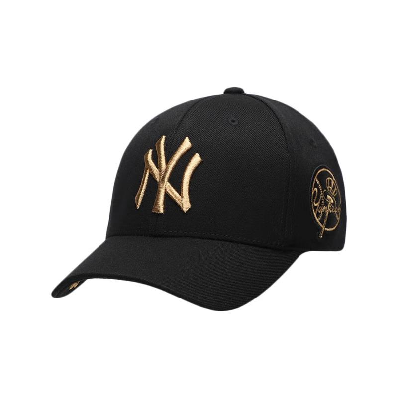 Акриловые Бейсбольные Кепки MLB Унисекс Модные 3ACP1601N-50GOS 57 чёрный