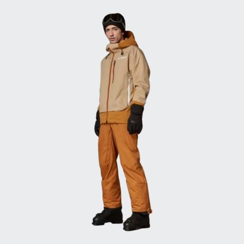 adidas Terrex Mys In Jack2l Letter Print Hooded Ski Cotton Jacket