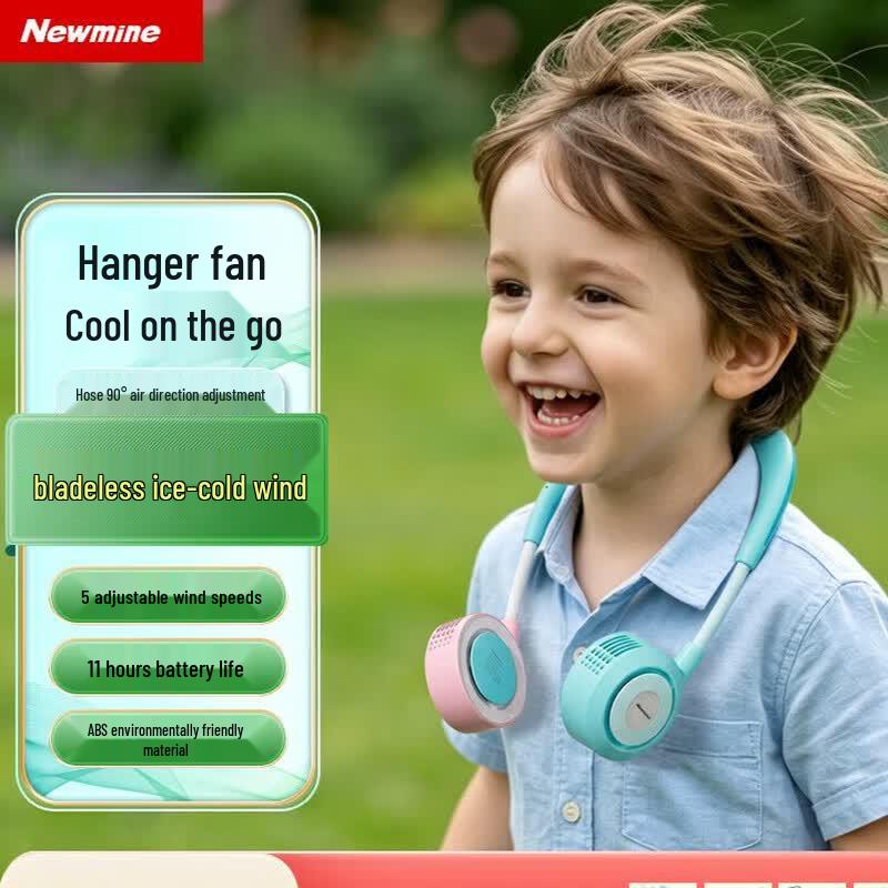 Newmine Portable Bladeless Neck Fan