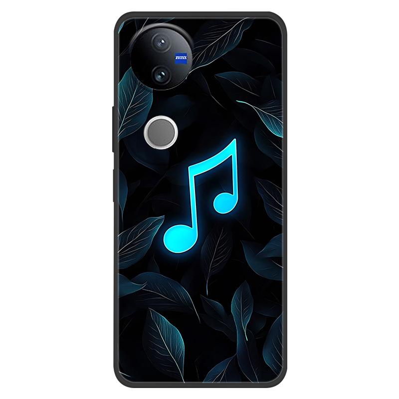 Marble Case For Vivo V50 5G Case Lovely Painted Silicone Back Cases Cover For Vivo V2427 V 50 Coque Anti Drop Protective Fundas