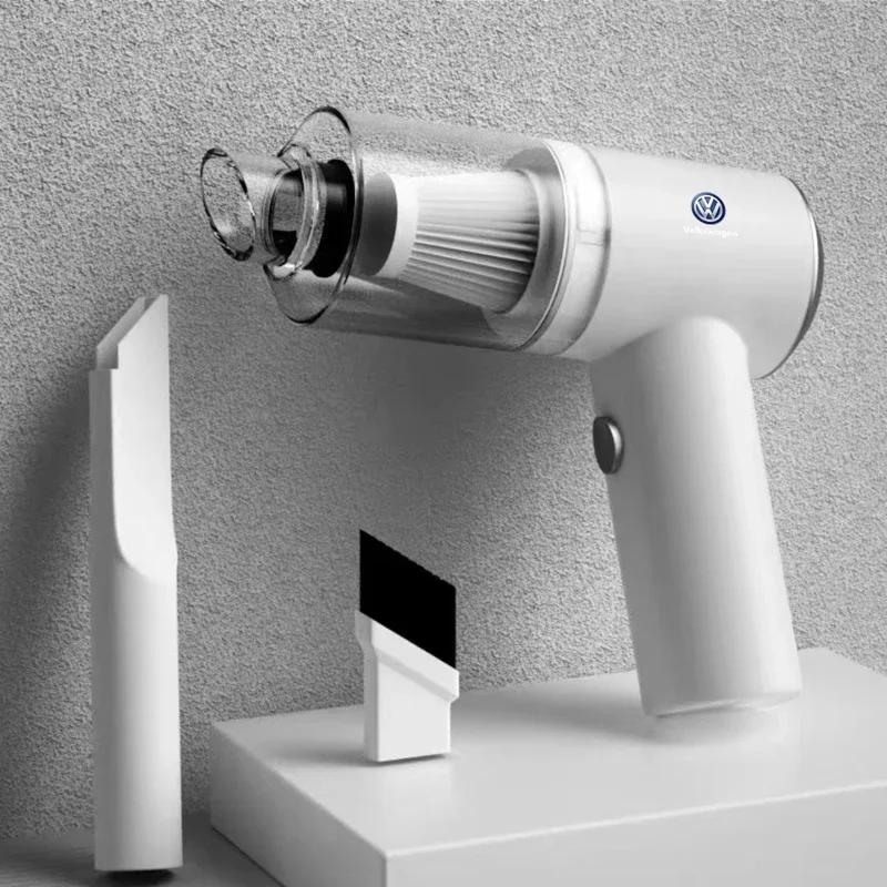 For Volkswagen Car Vacuum Cleaner Wireless Handheld Portable Cordless Cleaner For Volkswagen Golf-5 7 Bora Jetta POLO MK4 MK6 Bo