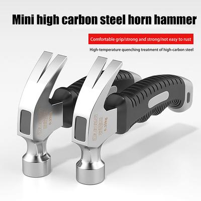 Umfassender Mini-Krallenhammer - Mit rutschfestem & stoßfestem Griff mit magnetischer Spitze für benutzerfreundliche Holzarbeiten.