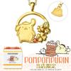 Gin no Sanrio Limited Edition Pompompurin Silver Official Character Merchandise [Shinjuku Kura] Necklace, 925, Women's,