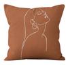 Nordic Wasabi Style Abstract Pillowcase Modern Simple Home Sofa Bedside Cushion Cover