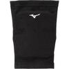 MIZUNO Antibacterial and Volleyball Knee Support with Size L Odor-Resistant Pads, Unisex, Black/White, (V2MYC003)