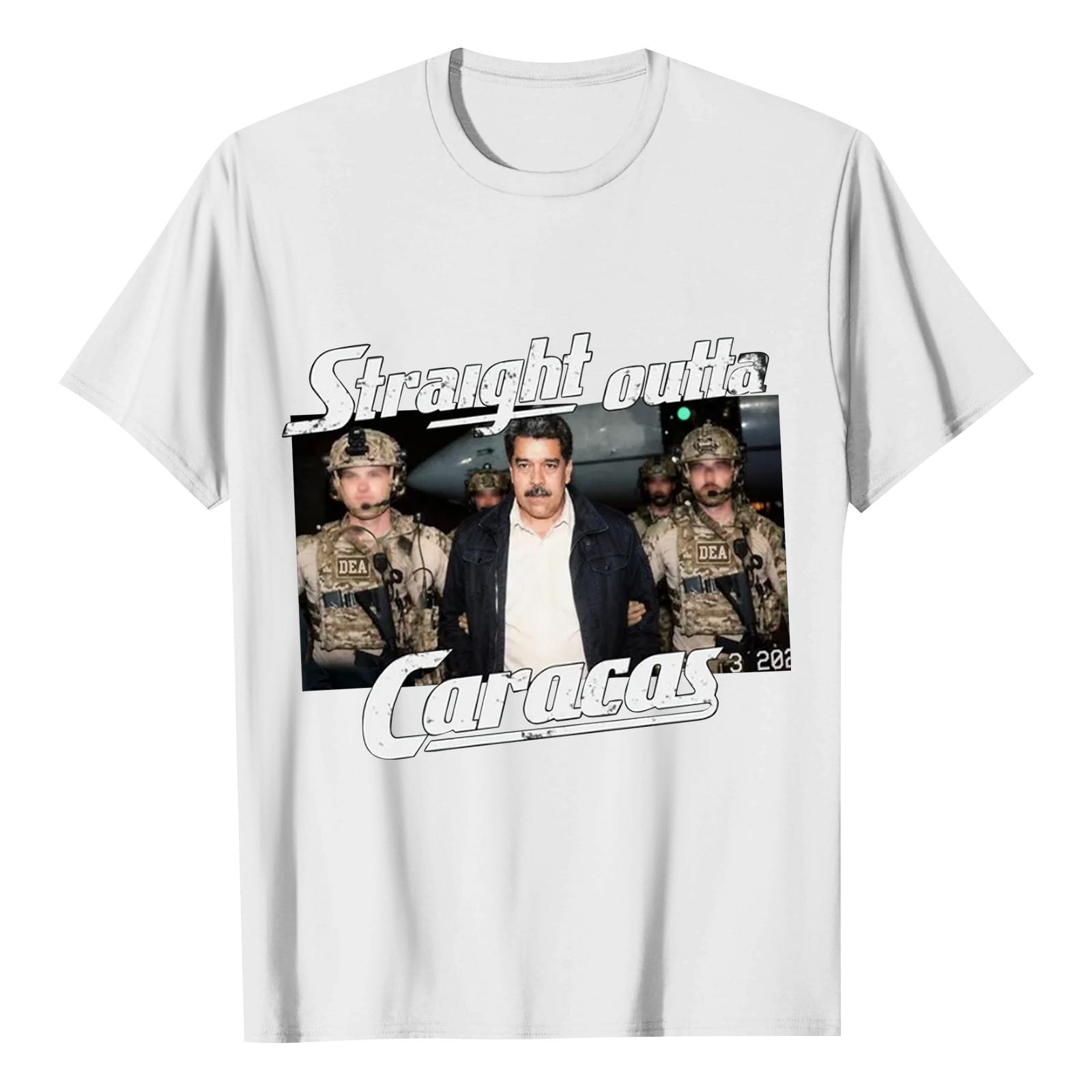 

Жіноча повсякденна футболка з коротким рукавом та принтом літер XL білий