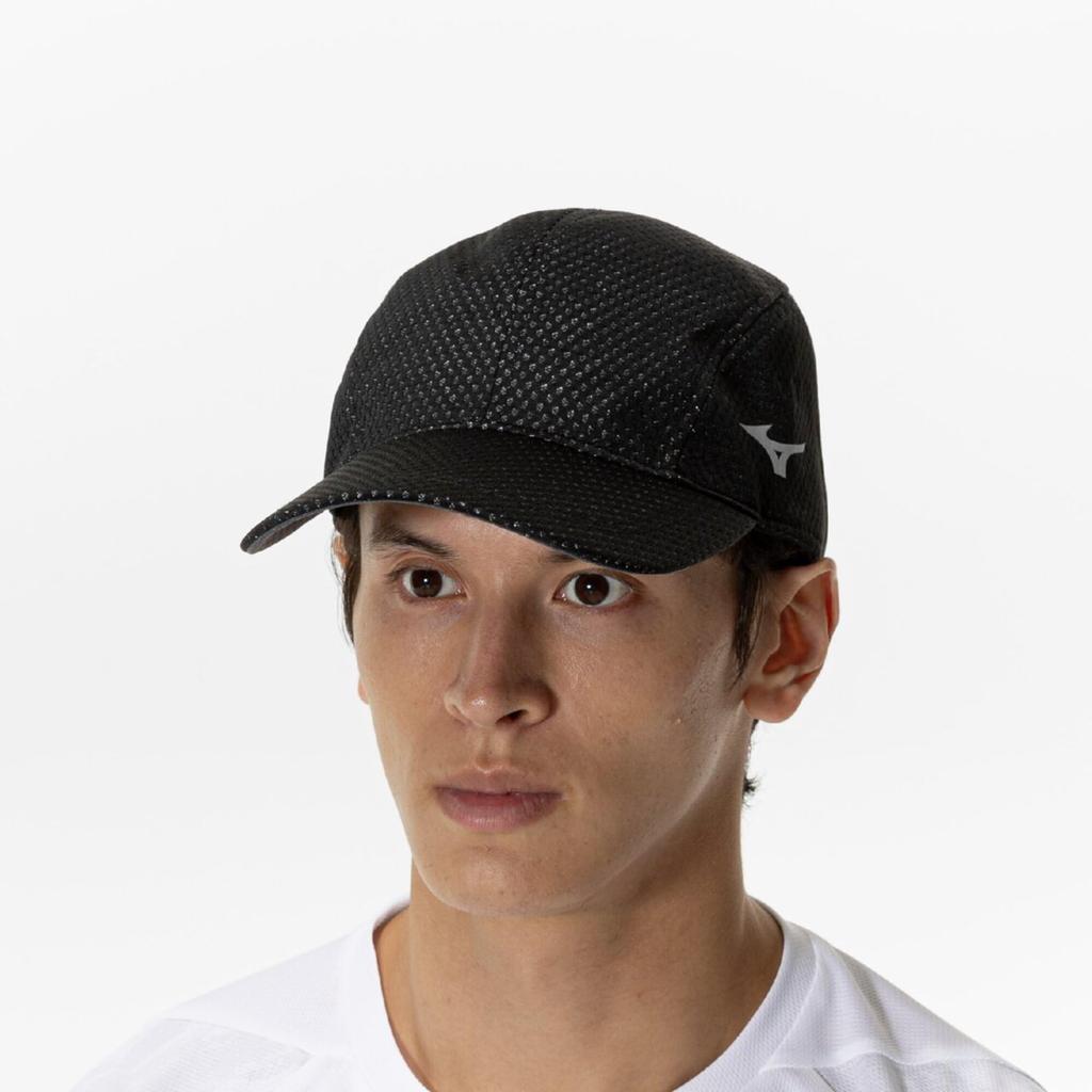 Sports Solar Cool Hold Heat Protection Cool with 32JWC102 Black [Mizuno] Cap, Cut, Cap, UPF50+, Summer, Water,