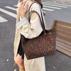 Vintage Wildleder Tasche Tragetasche neue Damen Freizeit Umhängetasche vielseitig große Kapazität Pendler Achseltasche