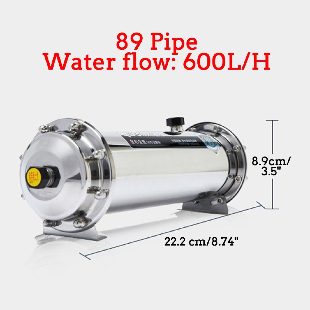 600L/1000L Home Kitchen Drink Gerade UF-Filter Ultrafiltrations-Wasserreiniger 304 Edelstahl-Wasserfilter