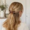 Magnetic Hair Clip, Transparent Anti-Slip Tooth Design Hair Pin, Half-tied Hair Accessory for Medium Long Hair