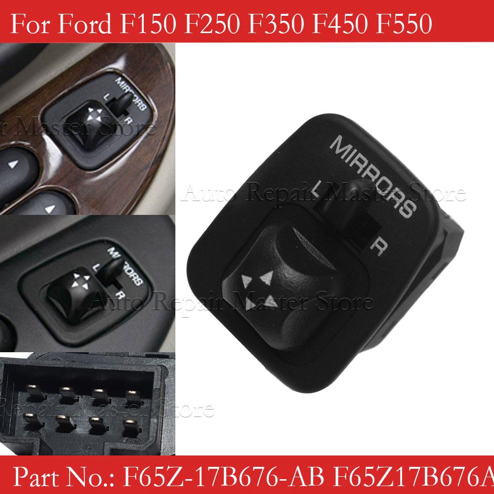 Schakelaar Elektrische Spiegels voor Ford F150 F250 F350 F450 F550 901-319 F65Z17B676AB F65Z-17B676-AB Schakelaars Stoel 3