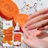 Hyaluronsäure Hydratisierendes Aufhellendes Serum mit Vitamin C Verbessert Fahle Haut Straffend Glättend Nährendes Gesichtspflege-Serum