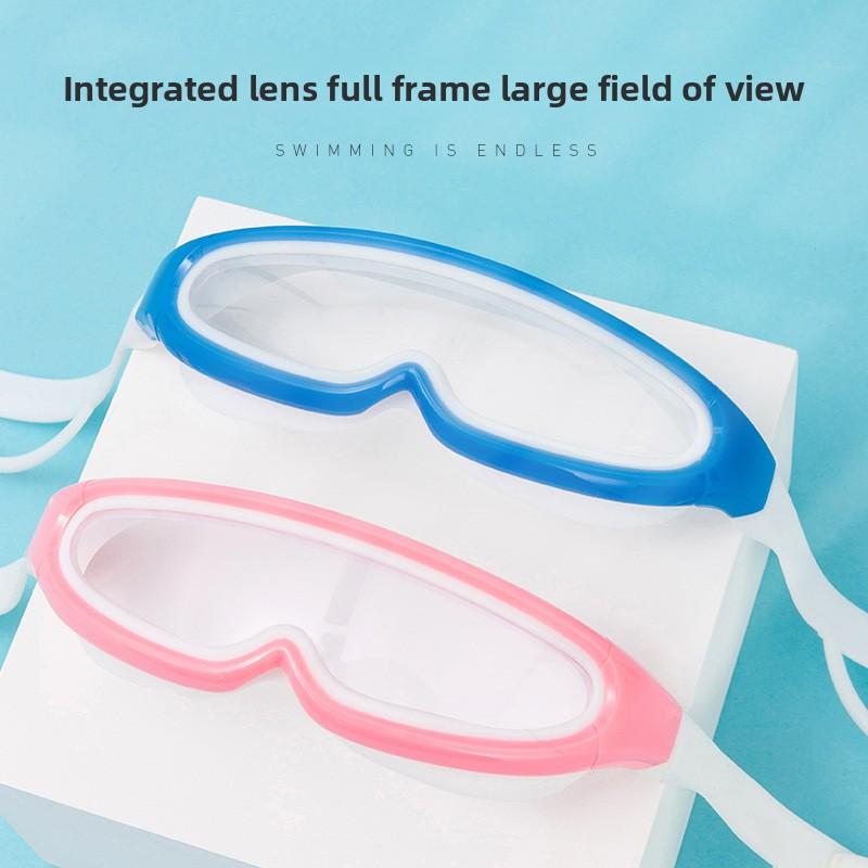 Large-Frame High-Definition With Integrated Earplugs Kids. Anti-fog Spray Original Mini Polarized Swimming Goggles Custom Screen