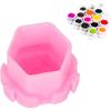 200Pcs Ink Cups, Honeycomb Shape Splicable Pigment Holder Cups Supplies for Artists and Beginners