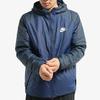 Nike Puffer Jackets Men's Dark Blue Hooded Moderate Other 861789-429