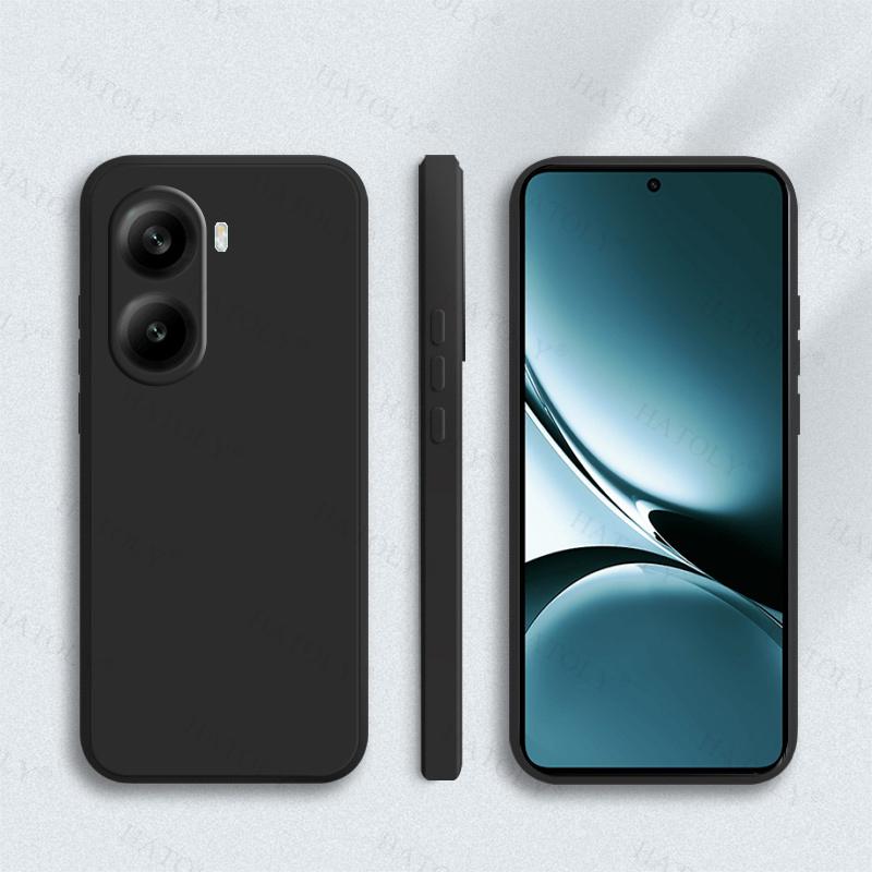 

Чехол-накладка для Xiaomi Poco X7 Pro Для Poco X7 Pro 5G Мягкий жидкий силикон Конфетный цвет Задняя крышка Для чехла Poco X7 Pro For Poco X7 Pro 5G чёрный