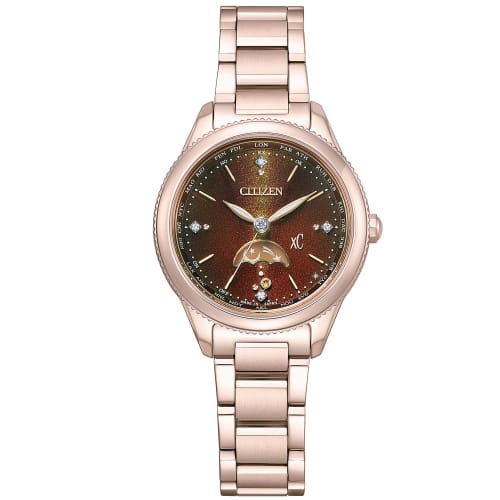 Citizen Cross Sea Floret Diamond Eco-Drive Radio-Controlled Watch EE1006-60W Women's Sakura Pink