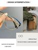 Trendy Cat-Eye Glasses for Women with Anti-Blue Light and Anti-Radiation Prescription Lenses