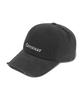 COVERNAT Damaged Authentic Logo Cozy Fit Ball Cap Charcoal
