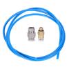 3D Printer Remote Nozzle Set Dark Blue PTFE Feeding Tube Corrosion Resistance Insulation