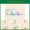 Plush Miniature Unicorn Keychain Blue Short Plush Stuffed Toy Ideal For Party Gifts