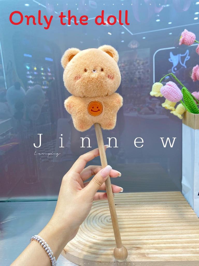 Bear Pig Rabbit Frog Cartoon Plush Doll Massage Hammer Used For Back Relax