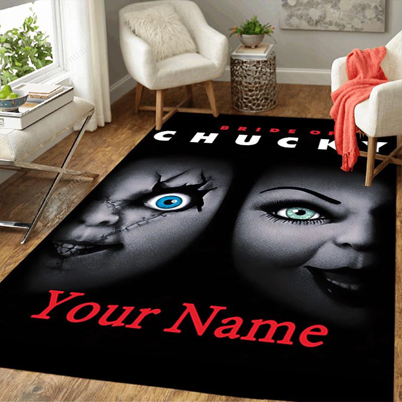 Custom 1Pc Chucky'S Honeymoon Horror Rug Office Carpet Indoor Outdoor Entrance Doormat Nonslip Soft And Comfortable Living Room D291518