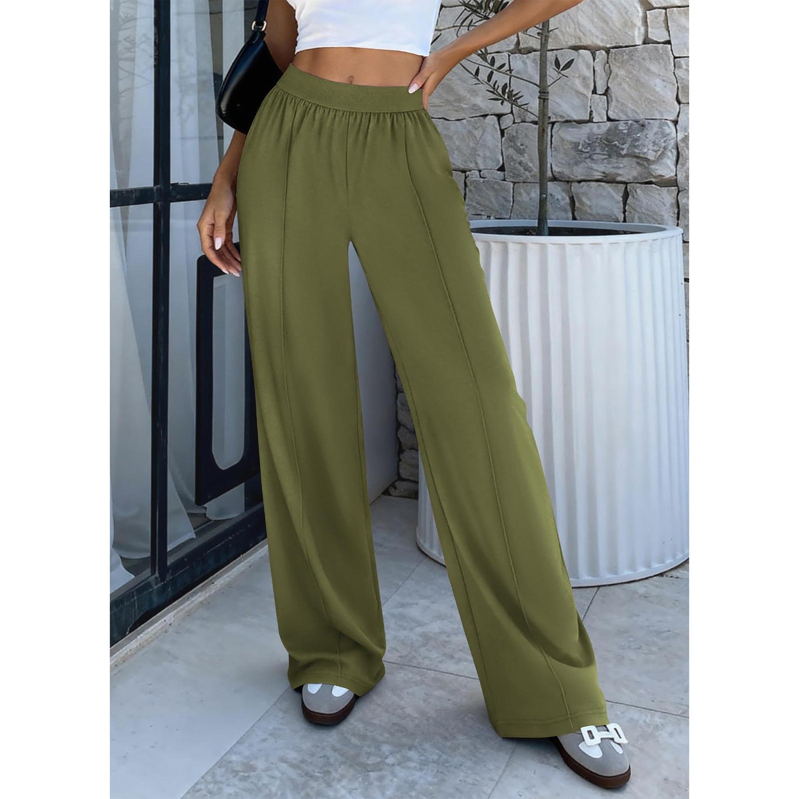 

Жіночі повсякденні та модні широкі штани різних кольорів з кишенями S