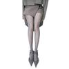 European & American Sexy Fishnet Dotted Diamond Slimming Silk Mesh Stockings