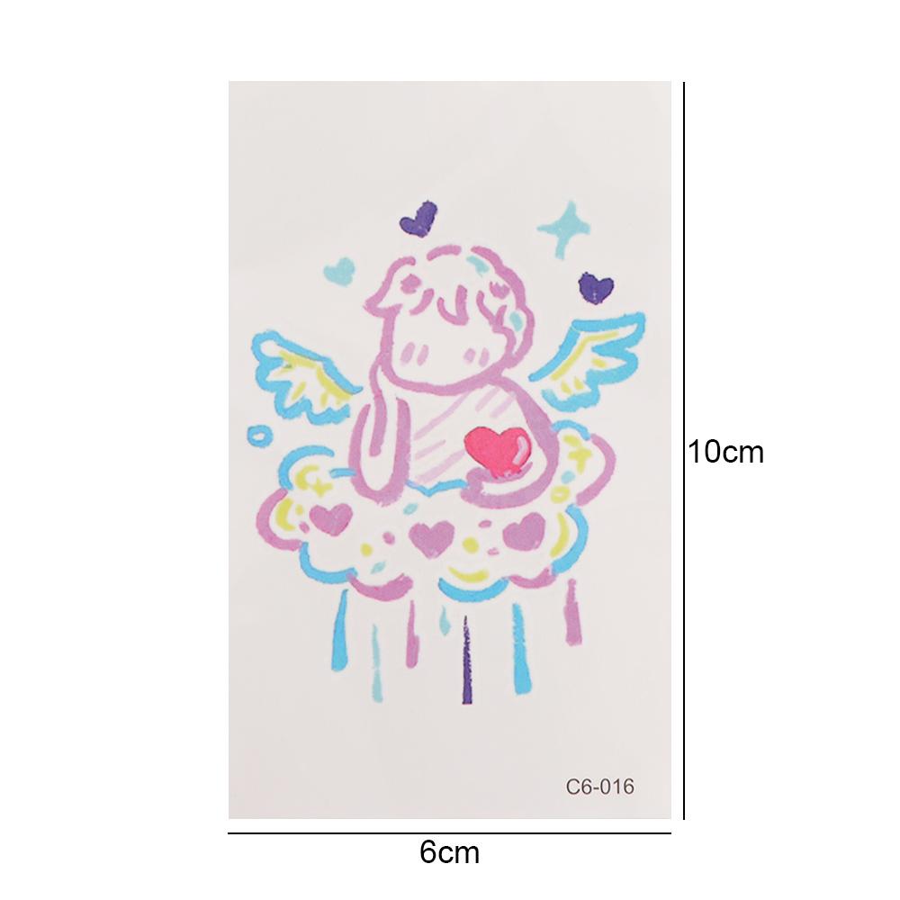 Butterfly Body Art Sticker Cloud Makeup Tattoo Decals Kawaii Temporary Tattoo Stickers  Women