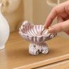 Jewelry Storage Tray Creative Seashell Shapes Plastic Trays Jewelry Earrings Ring Display Plates