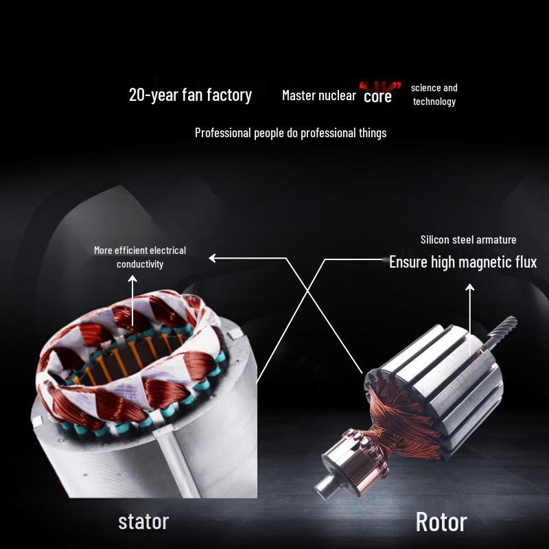 Iron Curtain Cloud Industrial Low Noise Axial Exhaust Fan CN Plug (adapter Included)
